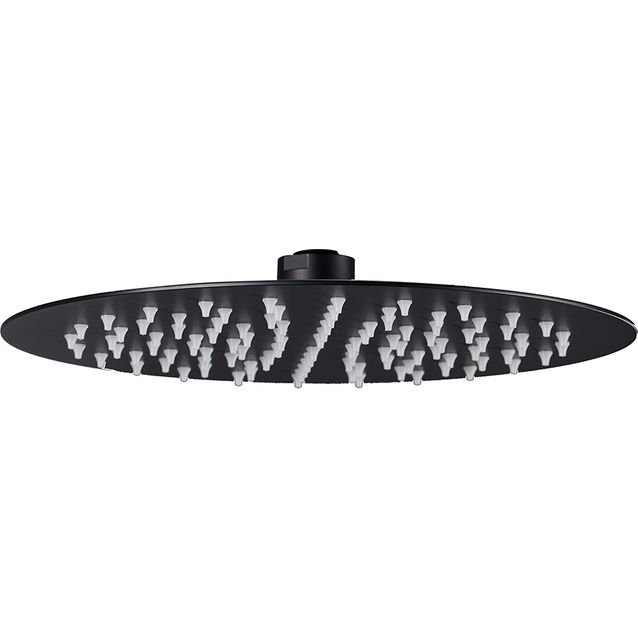 Sadesuihkupää Bathlife Rund, Ø200 mm, musta