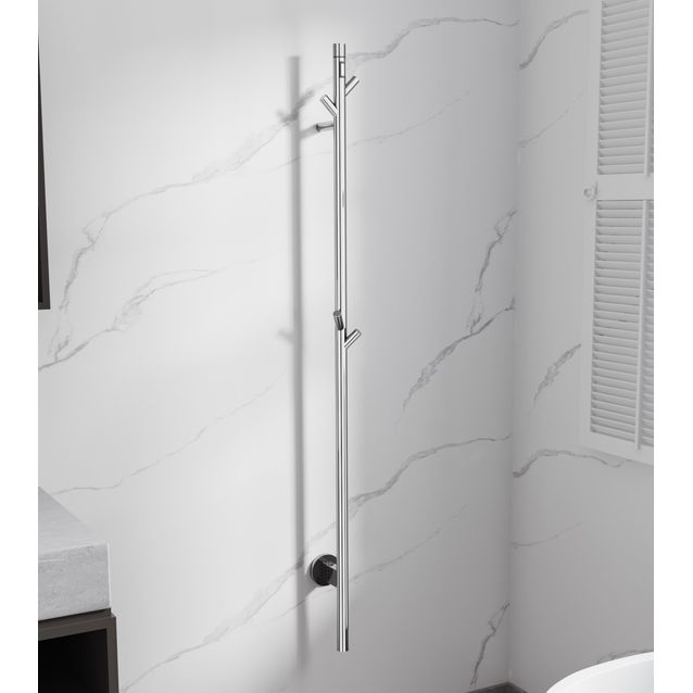 Pyyhekuivain Bathlife Fas 1600 mm ajastimella kromi