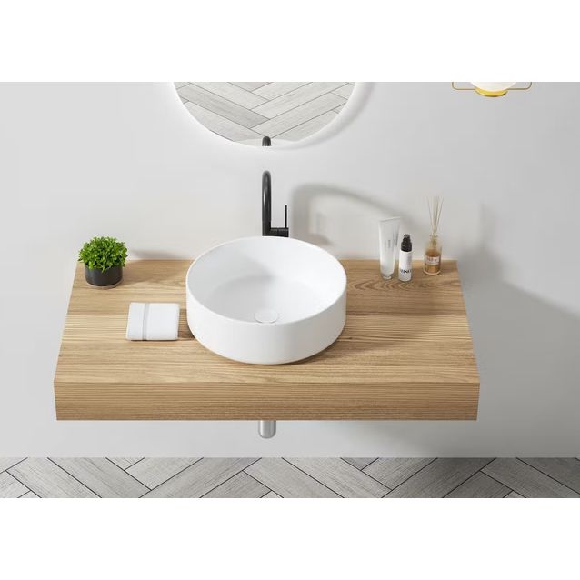 Malja-allas Bathlife Grund ø405 mm valkoinen