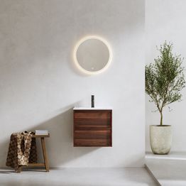 Kylpyhuoneryhmä valopeilillä Bathlife Charm, eri vaihtoehtoja