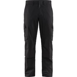 Housut Blåkläder 1448 Stretch musta/tummanharmaa