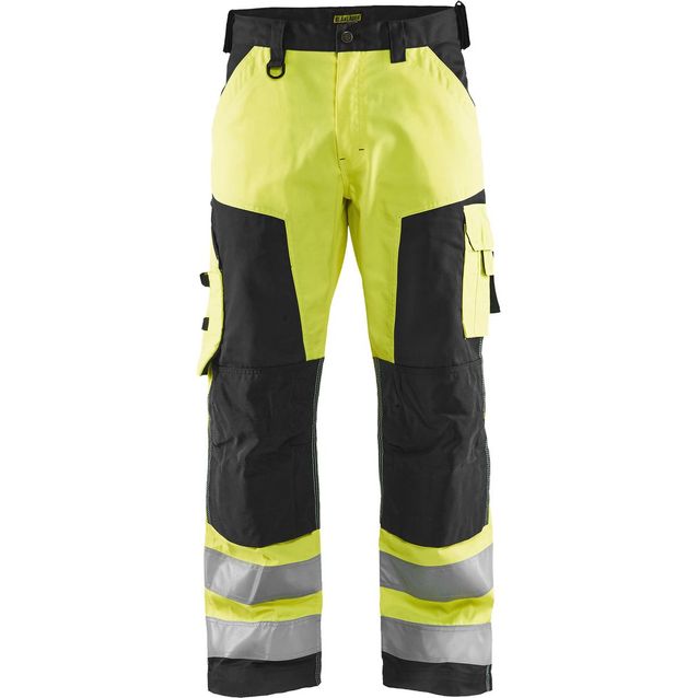 Huomiohousut Blåkläder 1566 Highvis huomiokeltainen/musta