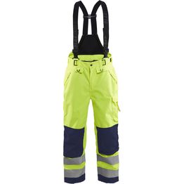 Kuorihousut Blåkläder 1867 Highvis huomiokeltainen/sininen
