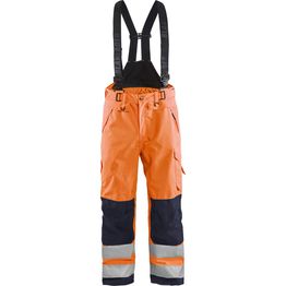 Kuorihousut Blåkläder 1867 Highvis huomio-oranssi/sininen