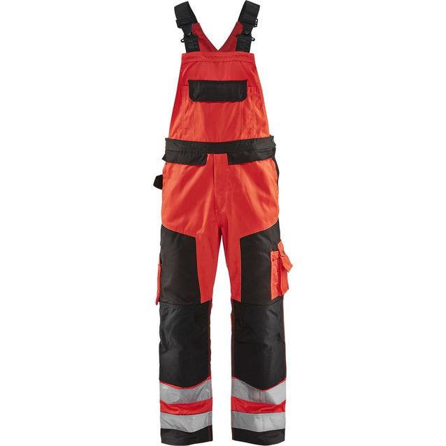 Lappuhaalari Blåkläder 2660 Highvis huomiopunainen/musta