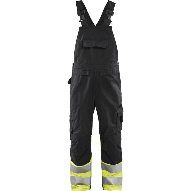 Lappuhaalari Blåkläder 2662 Highvis musta/huomiokeltainen