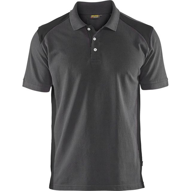 Pikeepaita Blåkläder 3324 harmaa/musta