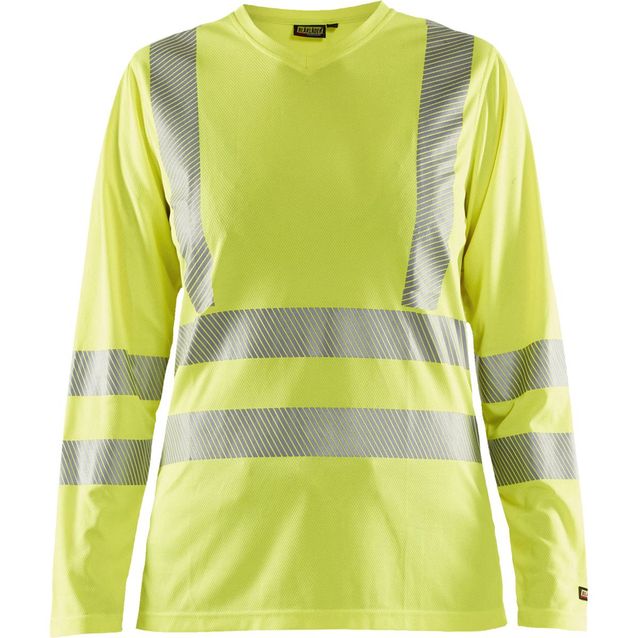 Naisten pitkähihainen t-paita Blåkläder 3485 Highvis huomiokeltainen