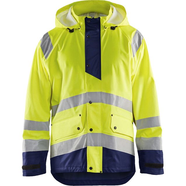 Sadetakki Blåkläder 4323 Highvis huomiokeltainen/sininen