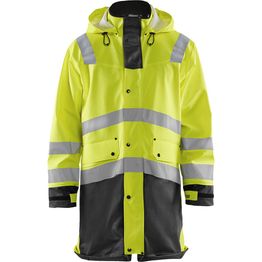 Huomiosadetakki Blåkläder 4326 Highvis huomiokeltainen/musta