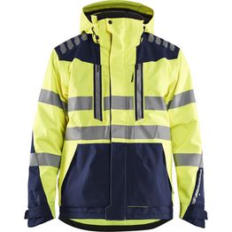Kuoritakki Blåkläder 4496 Highvis huomiokeltainen/sininen