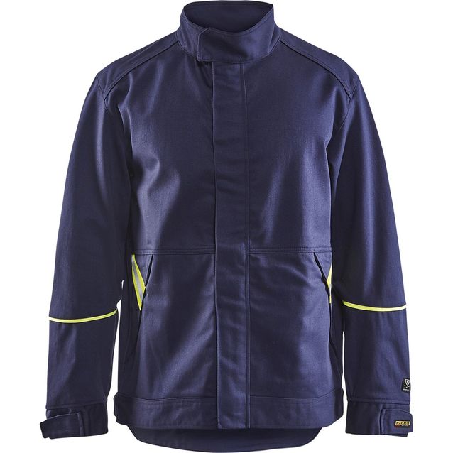 Hitsaajan takki Blåkläder 4801 mariininsininen/huomiokeltainen