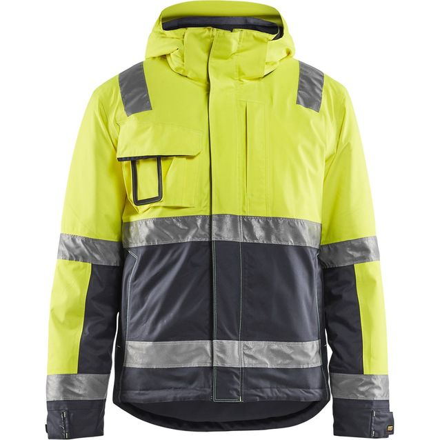 Talvitakki Blåkläder 4870 Highvis huomiokeltainen/harmaa