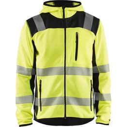 Neulottu takki Blåkläder 4923 Highvis huomiokeltainen/musta