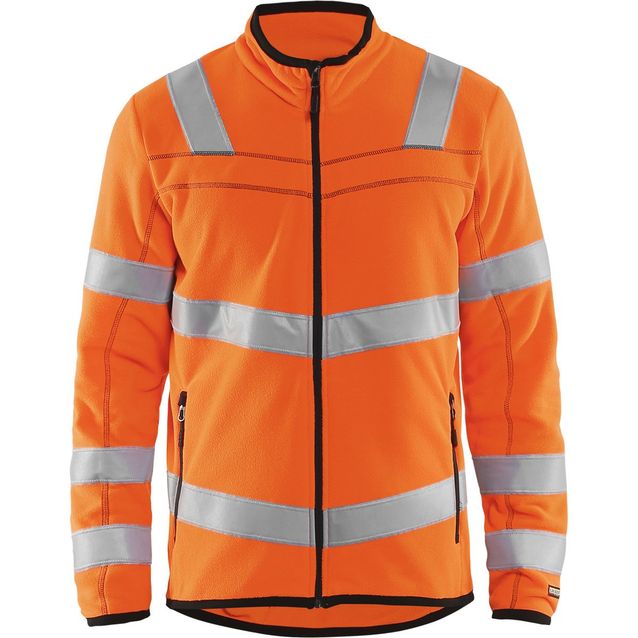 Microfleecepusero Blåkläder 4941 Highvis huomio-oranssi