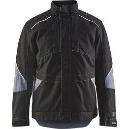 Palosuojattu talvitakki Blåkläder 4961 musta/harmaa