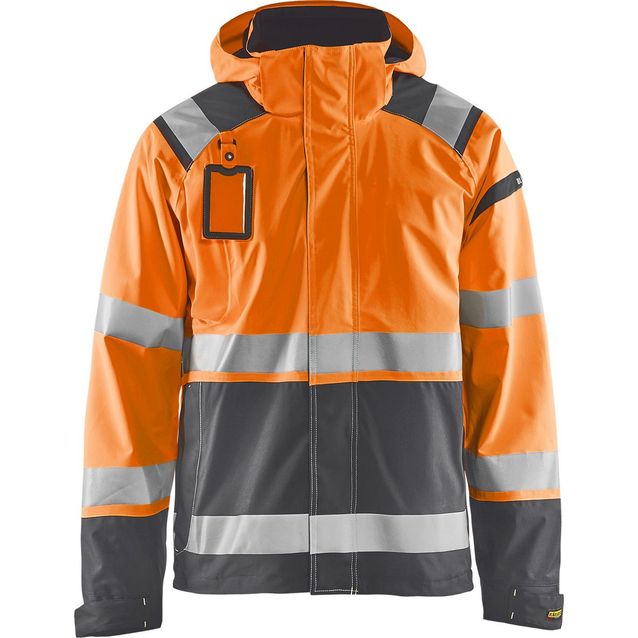 Kuoritakki Blåkläder 4987 Highvis huomio-oranssi/harmaa