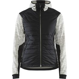 Naisten hybriditakki Blåkläder 5931 harmaameleerattu/musta