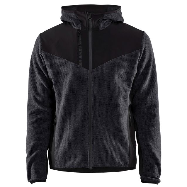 Softshell-takki Blåkläder 5940 tummanharmaa/musta