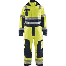 Palosuojattu talvihaalari Blåkläder 6368 Multinorm huomiokeltainen/sininen