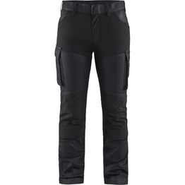 Naisten housut Blåkläder 7147 Stretch mariininsininen/musta