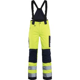 Naisten talvihousut Blåkläder 7885 Highvis huomiokeltainen/sininen