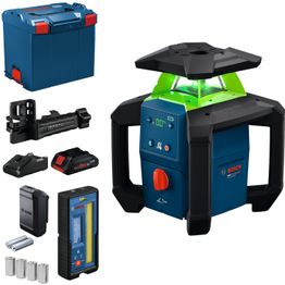 Pyörivä laser Bosch Professional GRL18V-4-34CVG LR45 18V 4,0 Ah akulla + L-Boxx