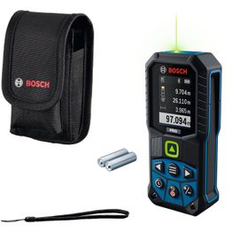 Laseretäisyysmittalaite Bosch Professional GLM100-36CG 2xAA-paristoilla