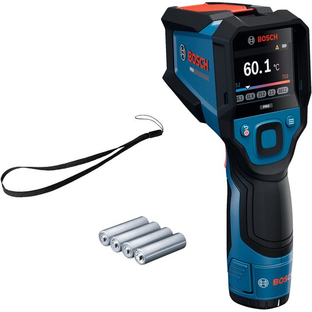 Lämpötilatunnistin Bosch Professional GIS12V-700-14 4xAA-paristo