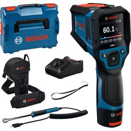 Lämpötilatunnistin Bosch Professional GIS12V-800-16 12V 2,0 Ah akulla + K-tyypin lämpötila-anturi + L-Boxx