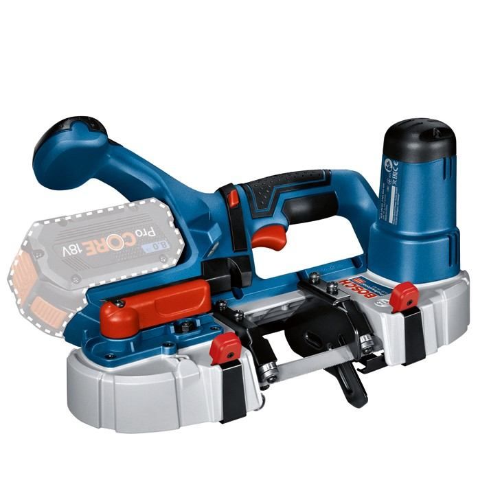 Akkuvannesaha Bosch Professional GCB 18V-63 Solo ilman akkua + L-Boxx