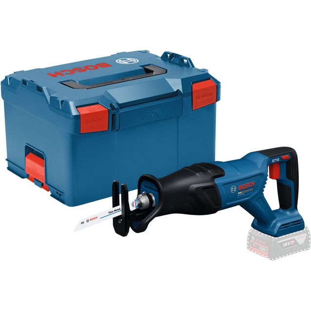 Akkupuukkosaha Bosch Professional GSA18V-280 Solo 18V ilman akkua + L-Boxx