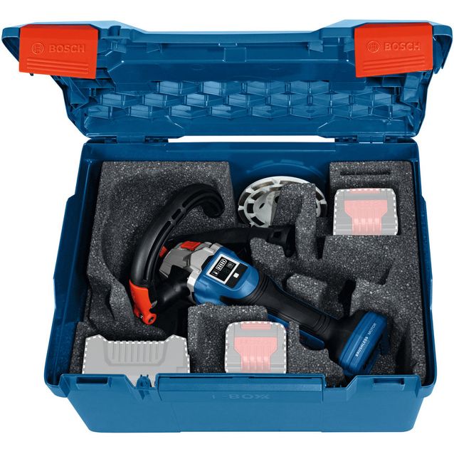 Akkubetonihiomakone Bosch Professional GBR 18V-15 S Solo 18V ilman akkua + L-Boxx