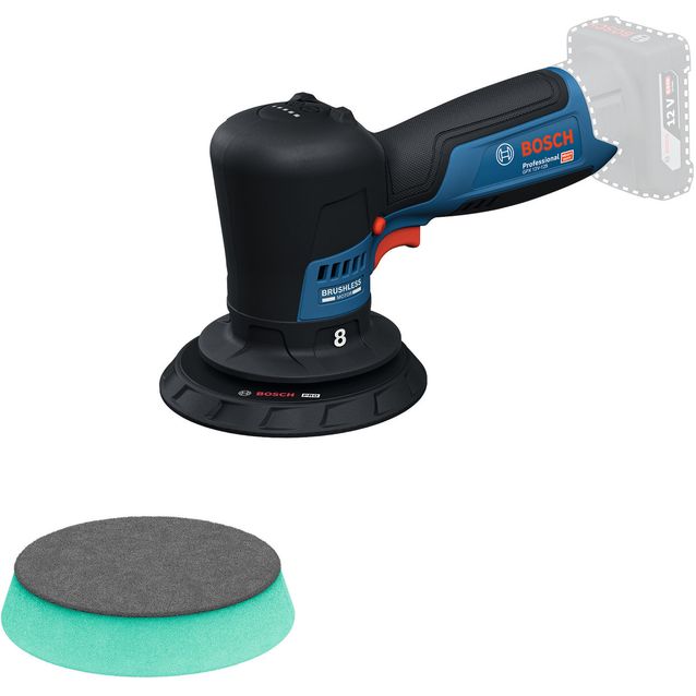 Akkuepäkeskokiillotuskone Bosch Professional GPX 12V-125 12V ilman akkua