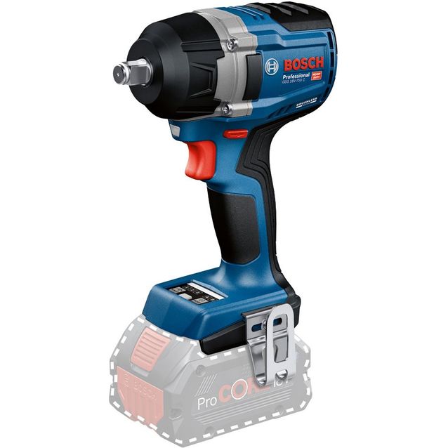 Akkuiskumutterinväännin Bosch Professional GDS 18V-750 C Solo 18V ilman akkua