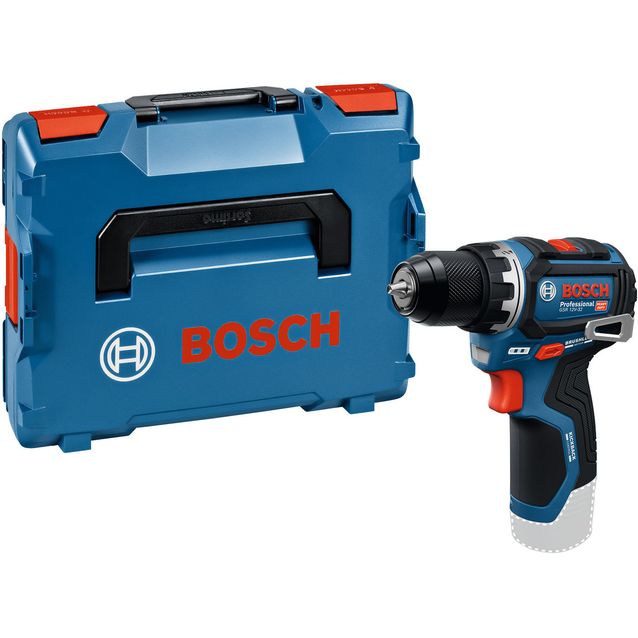 Akkuporakone Bosch Professional GSR 12V-32 Solo 12V ilman akkua + L-Boxx