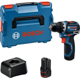 Akkuporakone Bosch Professional GSR 12V-32 2x2,0 Ah akuilla + L-Boxx