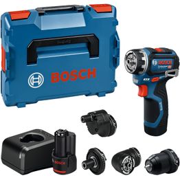 Akkuporakone Bosch Professional GSR 12V-32 FC 12V 2x2,0 Ah akuilla + 4xGFA + L-Boxx