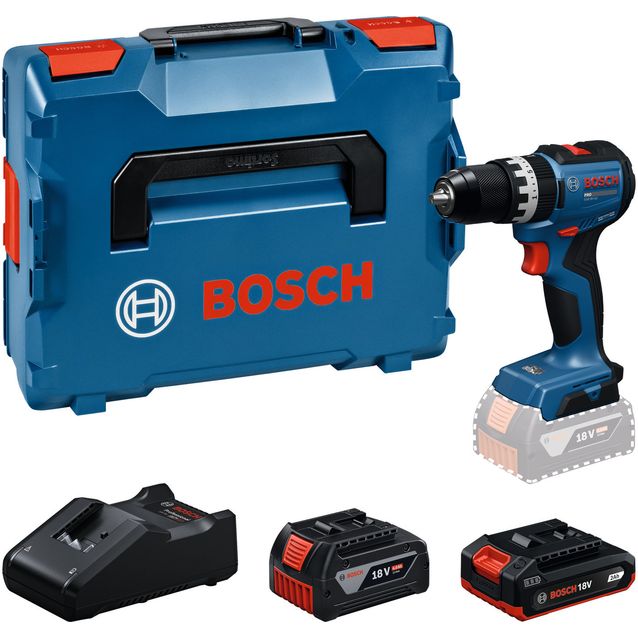 Akkuiskuporakone Bosch Professional GSB18V-52 18V 2,0+4,0 Ah akuilla + L-Boxx