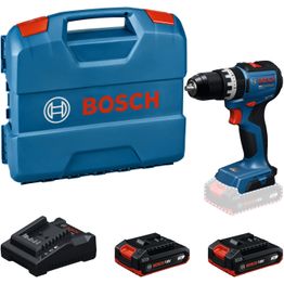 Akkuiskuporakone Bosch Professional GSB18V-52 18V 2x2,0 Ah akuilla + L-Case
