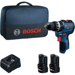 Akkuiskuporakone Bosch Professional GSB12V-31 12V 2x2,0 Ah akuilla