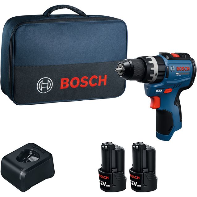 Akkuiskuporakone Bosch Professional GSB12V-31 12V 2x2,0 Ah akuilla