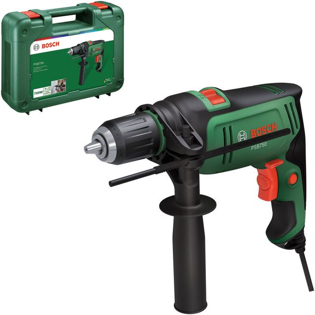 Iskuporakone Bosch PSB750 laukku
