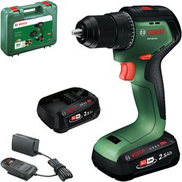 Akkuporakone Bosch PSR18V-60 18V 2x2,5 Ah akuilla + salkku