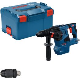 Akkuporavasara Bosch Professional GBH18V-28F Solo 18V ilman akkua + L-Boxx, pikaistukka