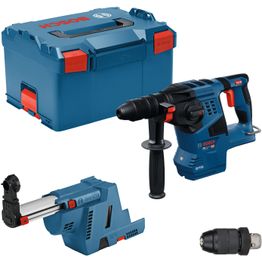 Akkuporavasara Bosch Professional GBH18V-28F Solo 18V ilman akkua + L-Boxx, GDE-pölynpoistoadapteri