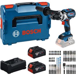 Akkuporakone Bosch Professional GSR18V-110 C 18V 2x5,0 Ah akuilla + L-Boxx, ruuvikärkisarja