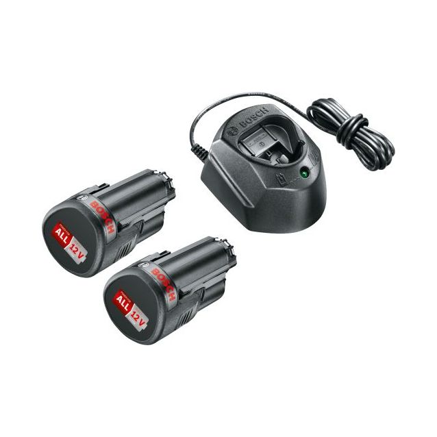 Akkulaturipaketti Bosch Power4All 12V 2x1,5 Ah