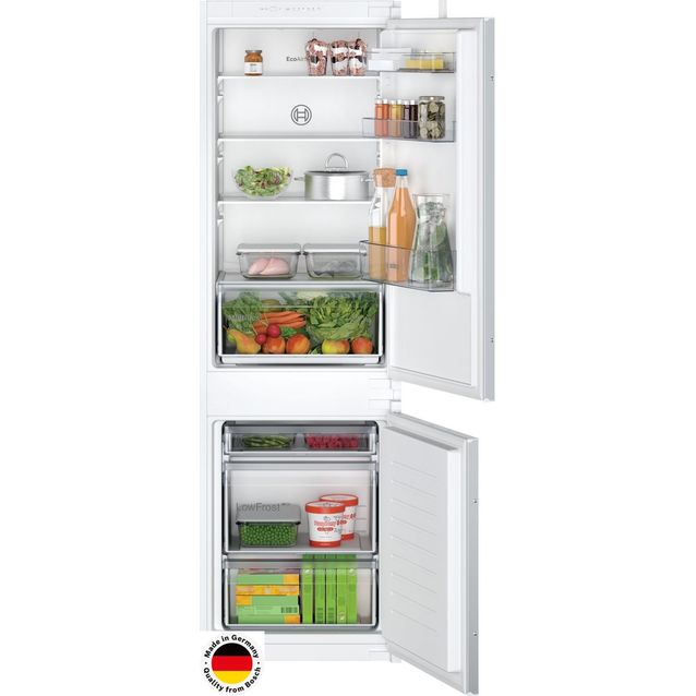 Jääkaappipakastin Bosch Serie 2 KIV86NSE0 54cm integroitava