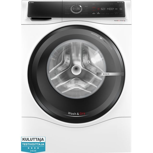 Kuivaava pyykinpesukone Bosch Serie 8 WNC254A0SN 1400rpm 10.5/6kg